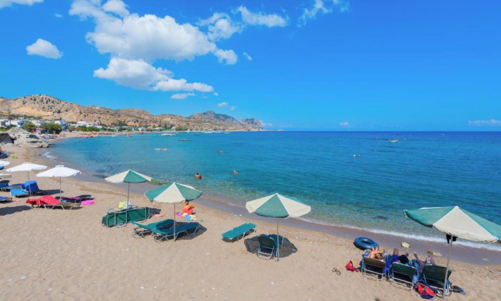 Thalassia Avra Stegna Beach Archangelos  Ngoại thất bức ảnh