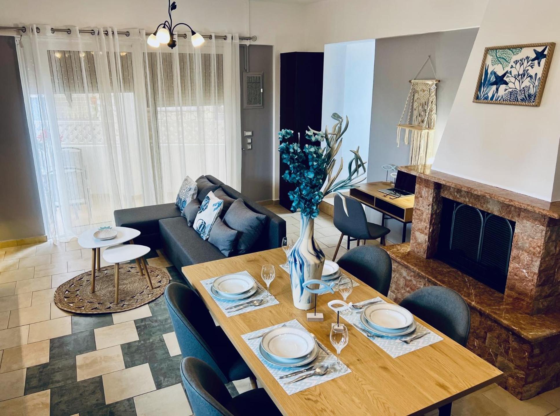 Thalassia Avra Stegna Beach Archangelos  Ngoại thất bức ảnh
